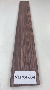 Fretboard Kingwood, 590x75x8mm,  Unique Piece #034